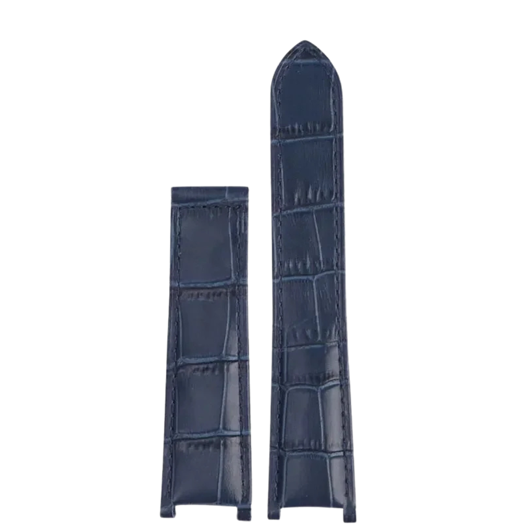 Midnight Blue Genuine Leather Strap