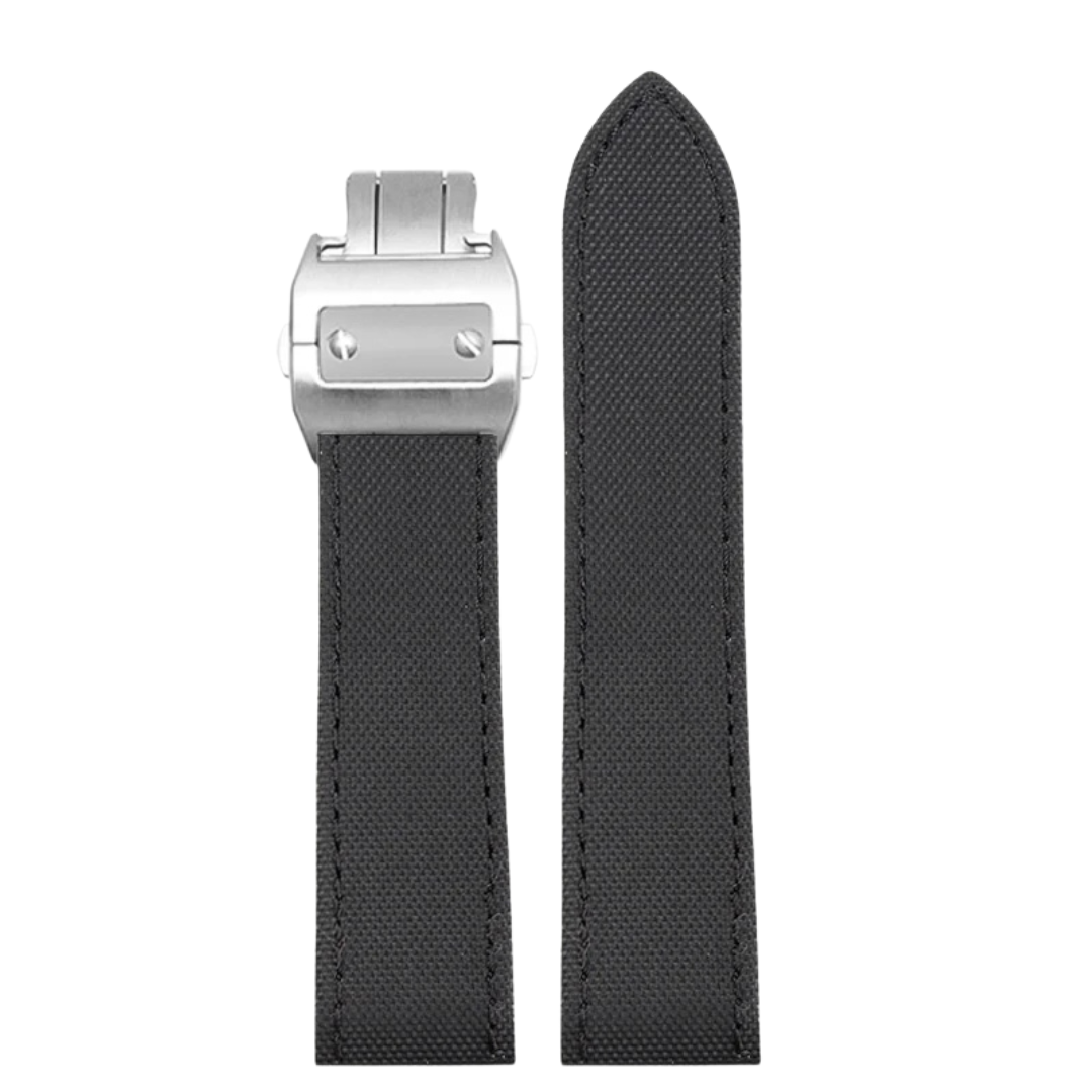 Eclipse Black Nylon Grain Strap