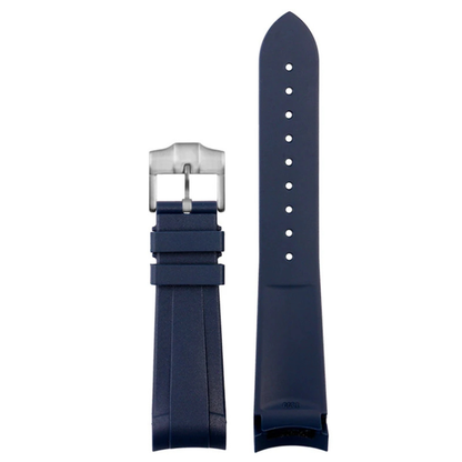 Matte Black Rubber Strap For Tudor