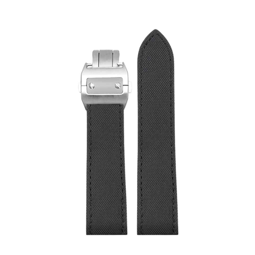Eclipse Black Nylon Grain Strap