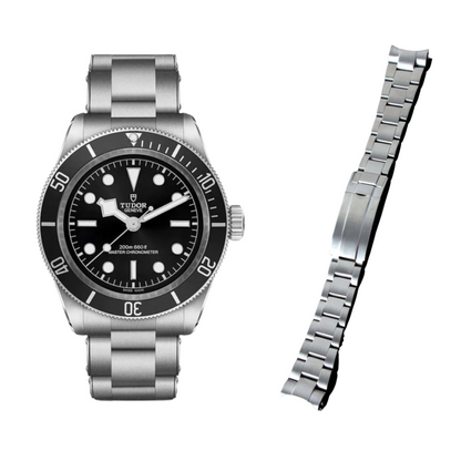 Oyster Style Strap for Tudor Matte - High quality Butterfly Clasp