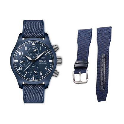 Navy Blue High Grade Nylon Sailcloth Pilot Strap