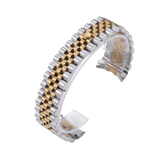 Stainless Steel Two Tone Jubilee Strap
