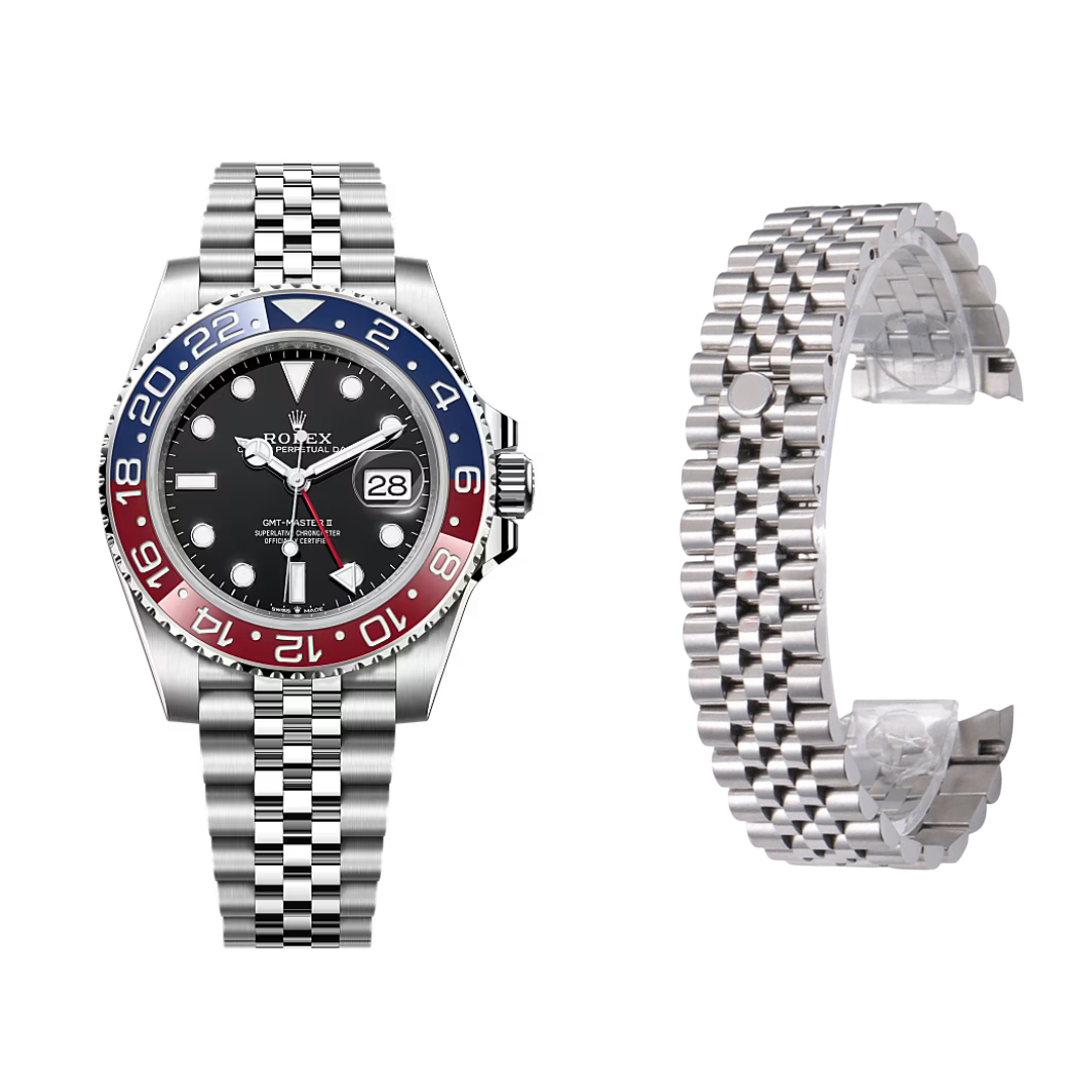 Stainless Steel Silver Jubilee Strap