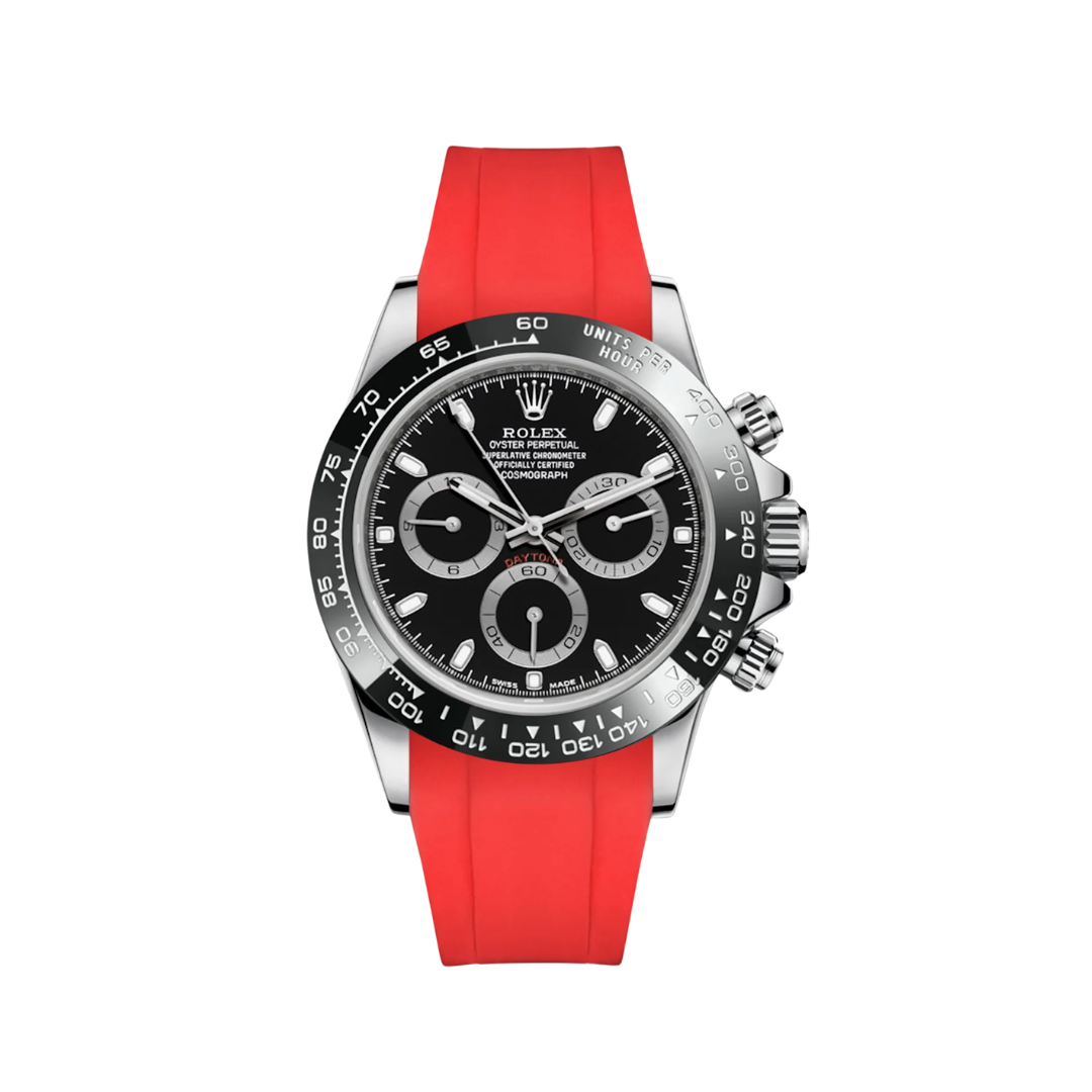 Sunday Red Oysterflex Sport Strap