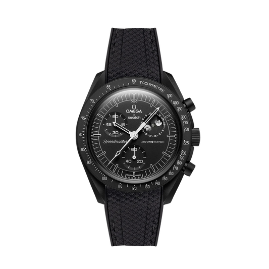 London Taxi Black Silicone Strap