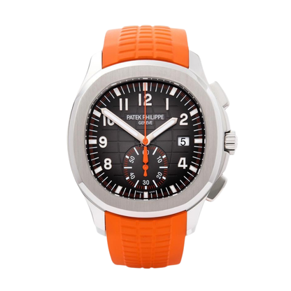 Fire Orange Soft Silicone Aquanaut Strap