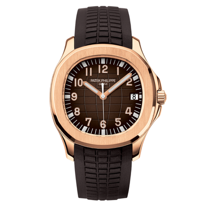 Mocha Brown Soft Silicone Rubber Aquanaut Strap