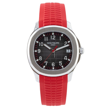 Sports Red Soft Silicone Aquanaut Strap