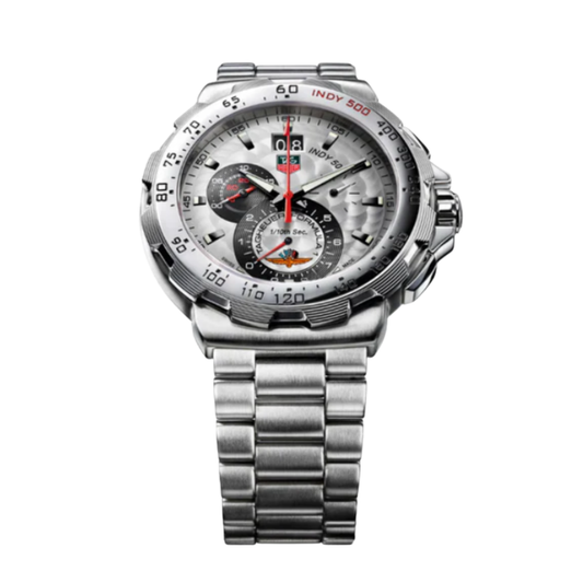 Bright Silver Stainless Steel F1 Strap