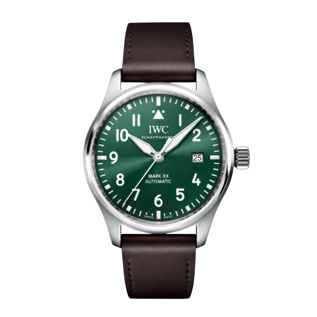 Deep Brown Soft Genuine Leather Pilot Strap