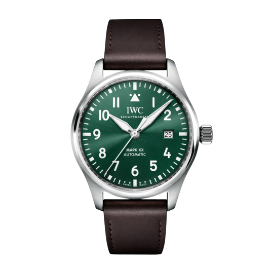 Deep Brown Soft Genuine Leather Pilot Strap