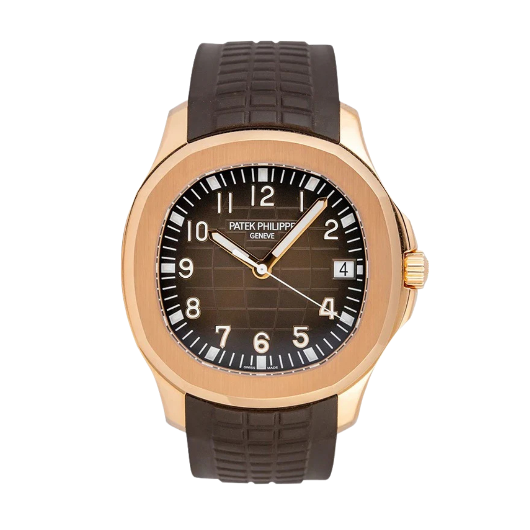 Autumn Brown Soft Silicone Aquanaut Strap