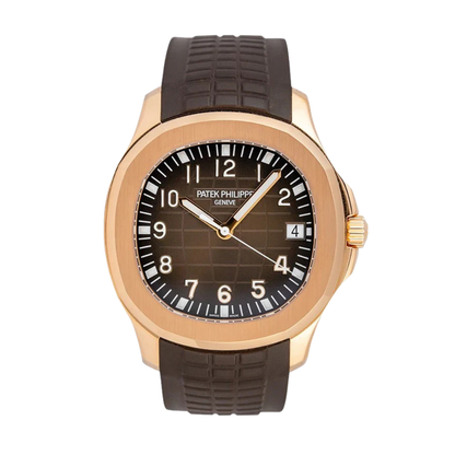 Autumn Brown Soft Silicone Aquanaut Strap