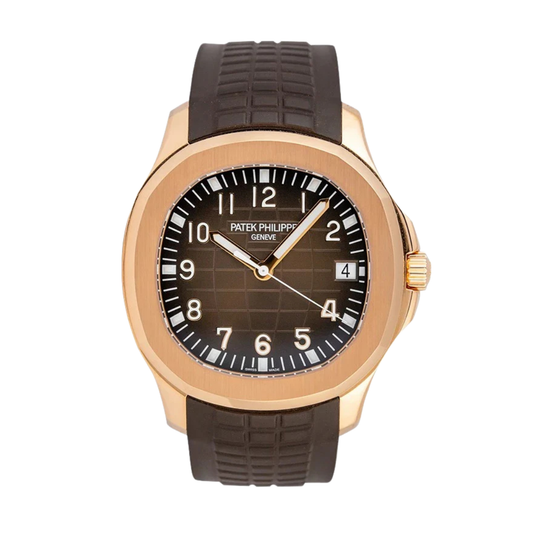 Autumn Brown Soft Silicone Aquanaut Strap