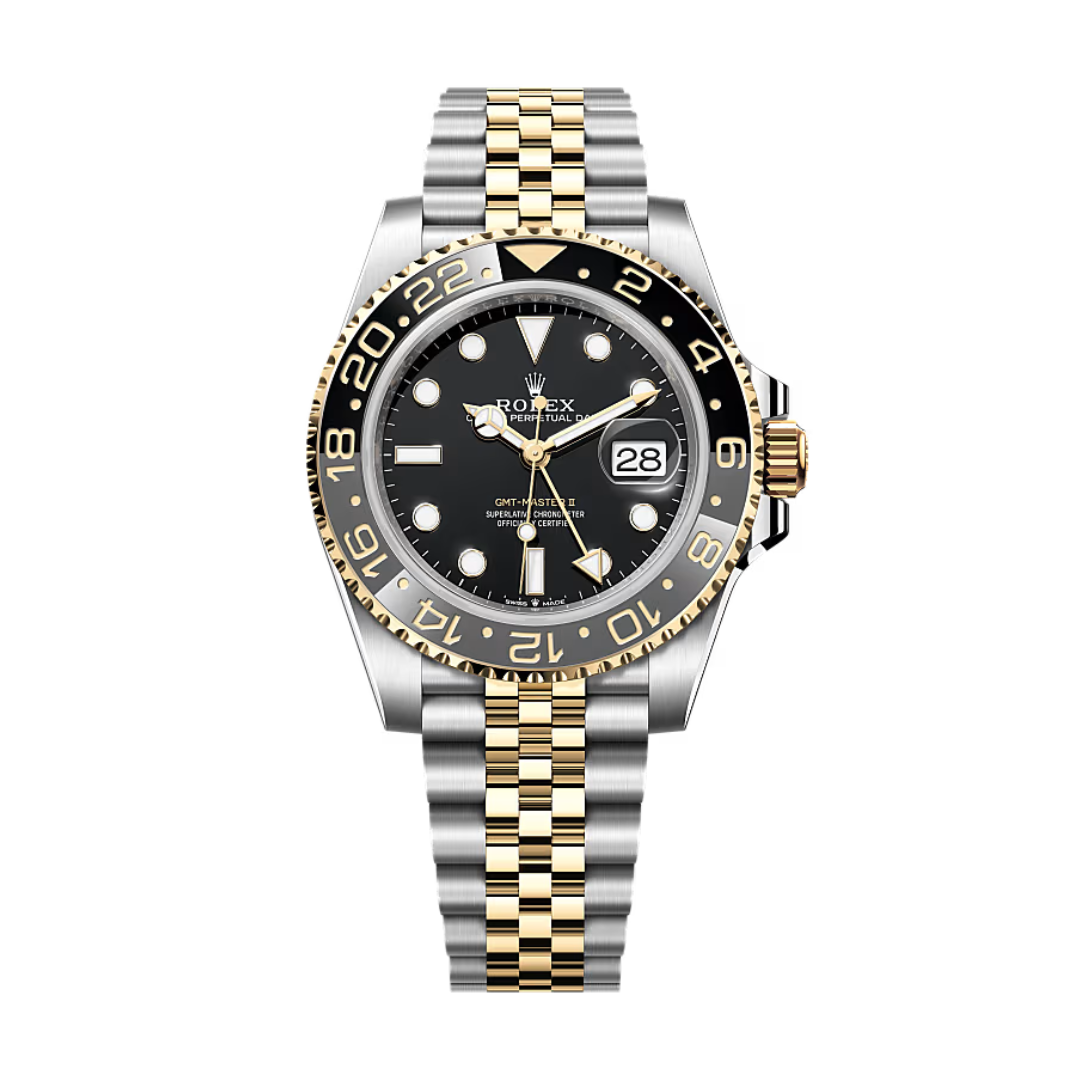 Two Tone Yellow Gold Jubilee Stainless Steel Strap