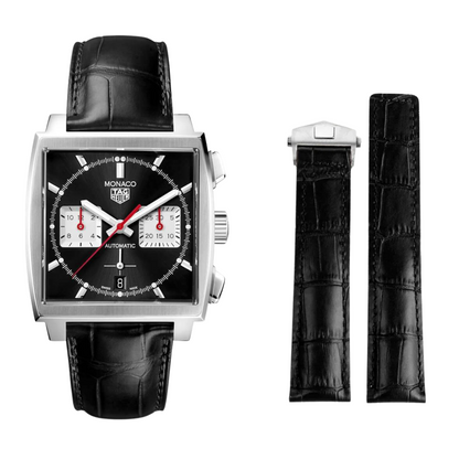 19mm/20mm/22mm Leather Strap for TAG Heuer Carrera