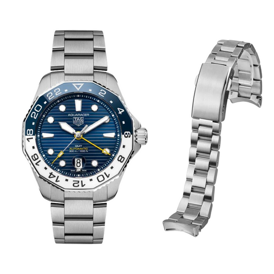 20.5mm/21.5mm Steel Strap for TAG Heuer Aquaracer 300