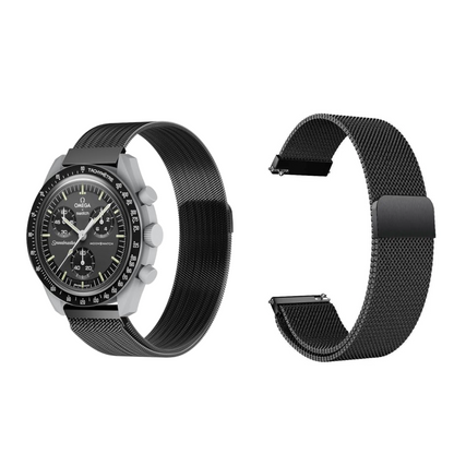 High Quality Milanese Strap for Moonswatch - Mesh with Magnetic Clasp