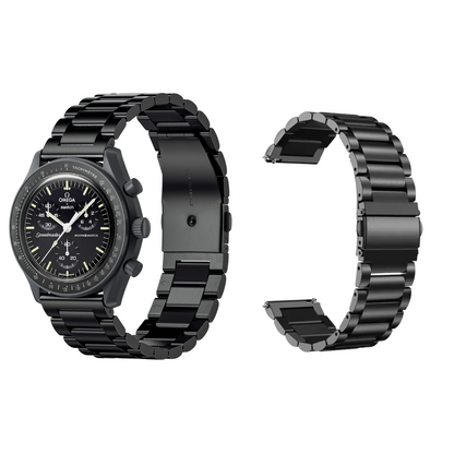 High Quality Metal Watch Strap for Moonswatch - High Quality Butterfly Clasp