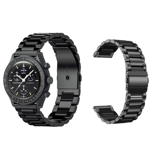 High Quality Metal Watch Strap for Moonswatch - High Quality Butterfly Clasp