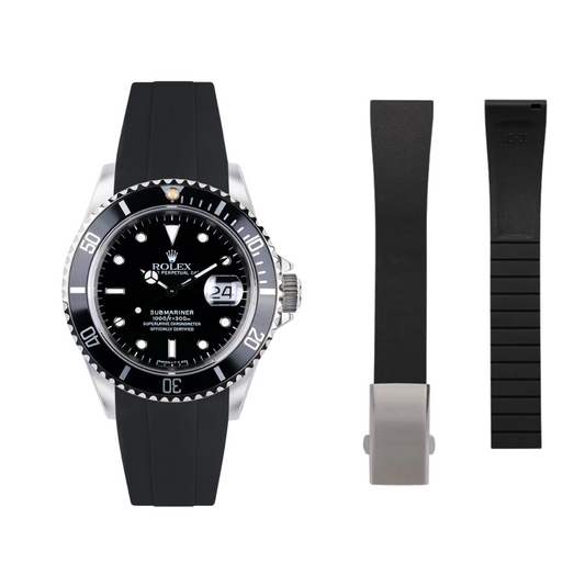 High Quality Cut to Size Strap for Tissot PRX - With Luxury Butterfly Clasp