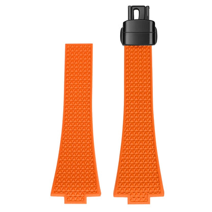 High Quality Cut to Size Strap for Tissot PRX Black - With Luxury Butterfly Clasp